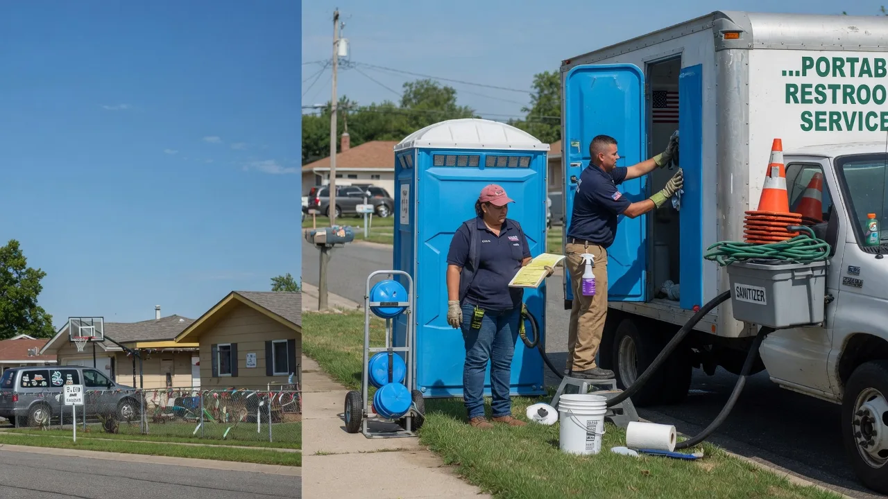 Portable Toilet Rental in Silver Lake, KS near me